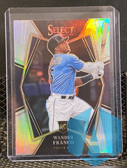 Wander Franco 2022 Select Premier Level RC Rookie  Silver Prizm - Rays